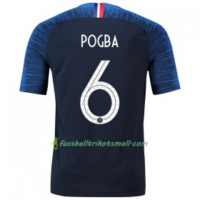 Fußballtrikots Frankreich Pogba 6 WM 2018 Heimtrikotsatz kaufen